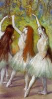 Degas, Edgar - Dancers in Green